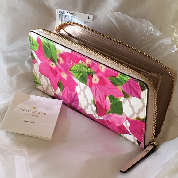 🍃🌸 Kate Spade Wallet NWT 🌸🍃 - Picture 5 of 16